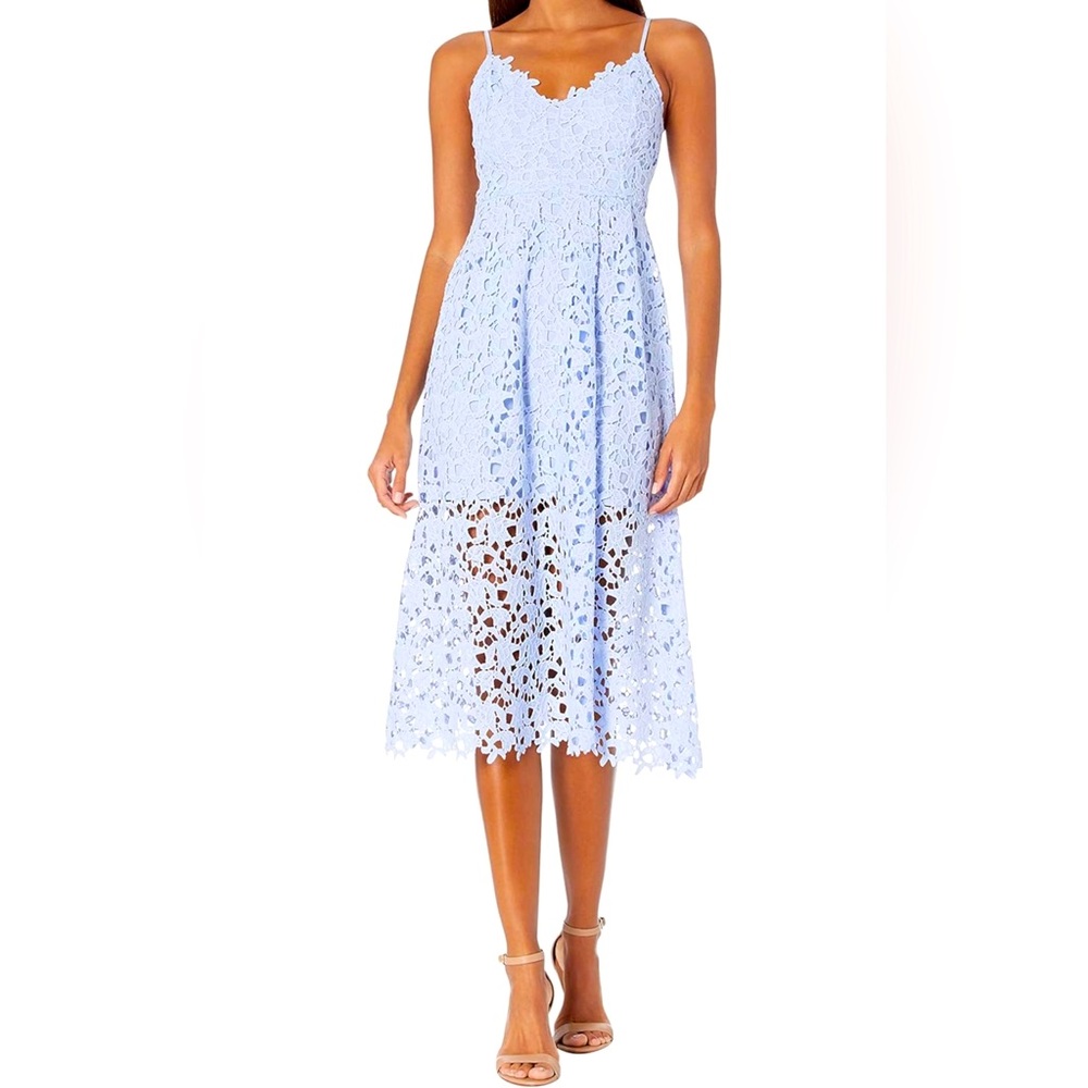 ASTR the label Women's Lace A Line Midi Dress